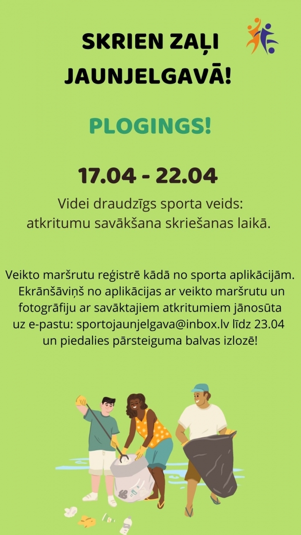 Skrien zaļi Jaunjelgavā