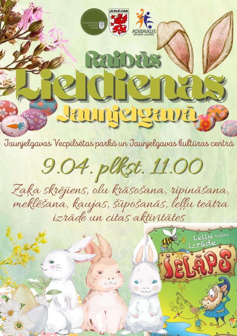 Raibās Lieldienas Jaunjelgavā
