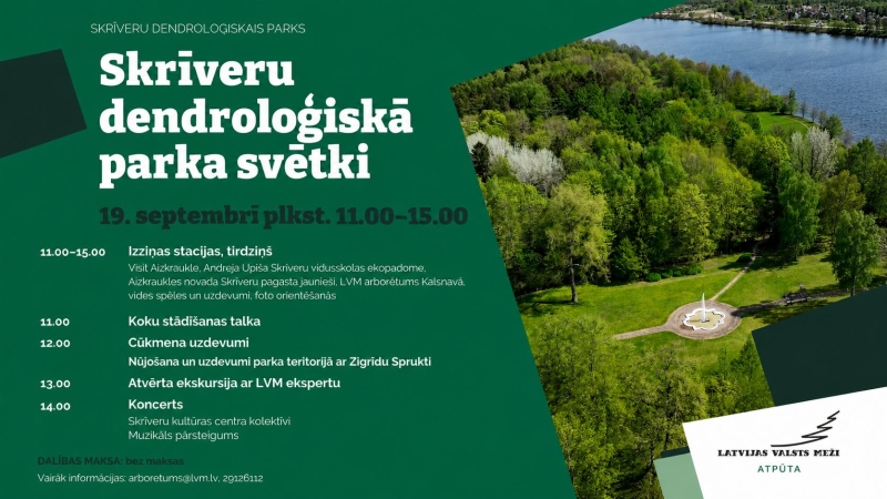 Skrīveru dendroloģiskā parka rudens svētki