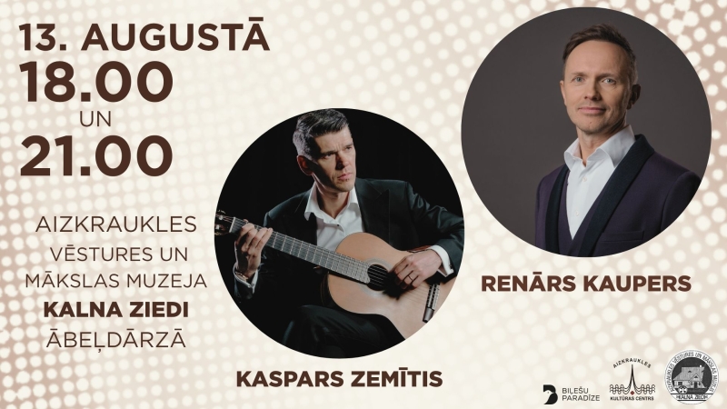 Renārs Kaupers un Kaspars Zemītis 13.08.