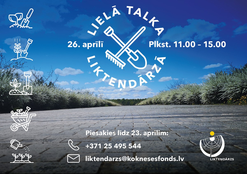 Lielās talkas afiša