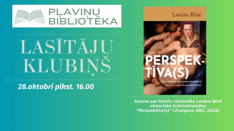 Lasītāju klubiņš oktobrī