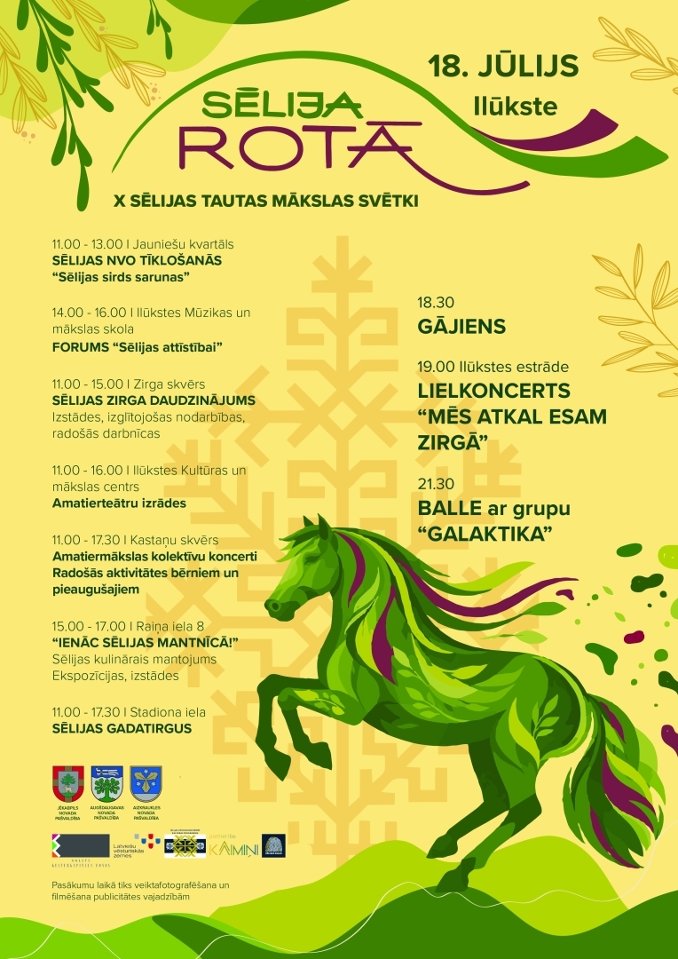 piedalīsies X tautas mākslas svētkos “Sēlija rotā”