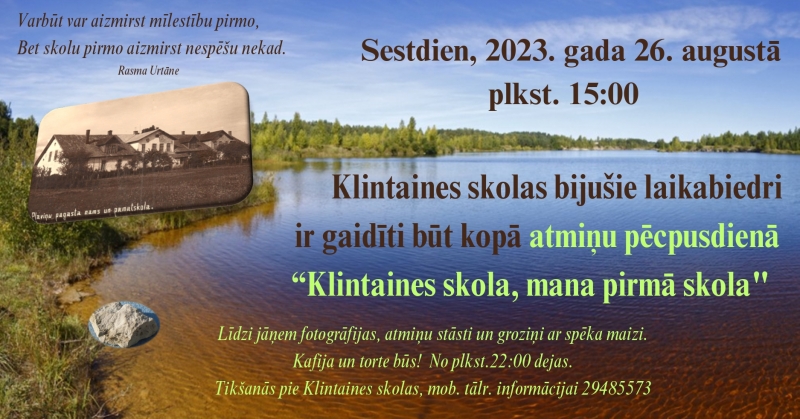 tikšanās klintaines pamatskolā