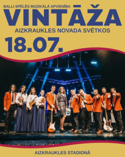 afiša par balles muzikantiem