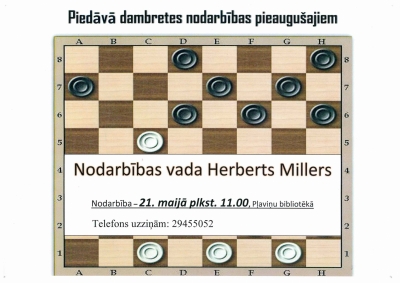 Dambretes nodarbības