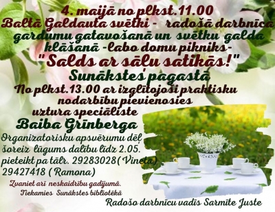 Baltais galdauts