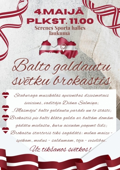 Baltais galdauts