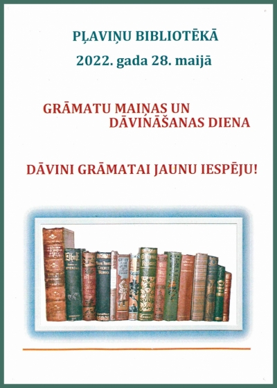 grāmatu maiņas dienas afiša