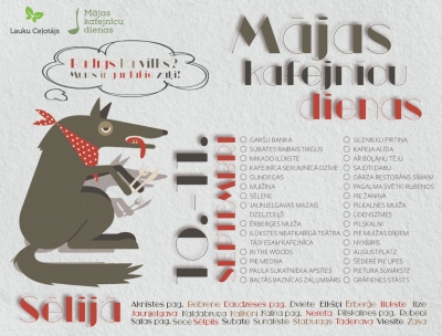 mājas kafejnīcu dienas
