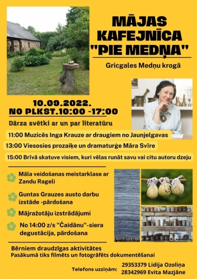 mājas kafejnīcu dienas