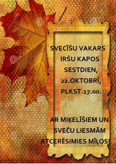 svecīšu vakari