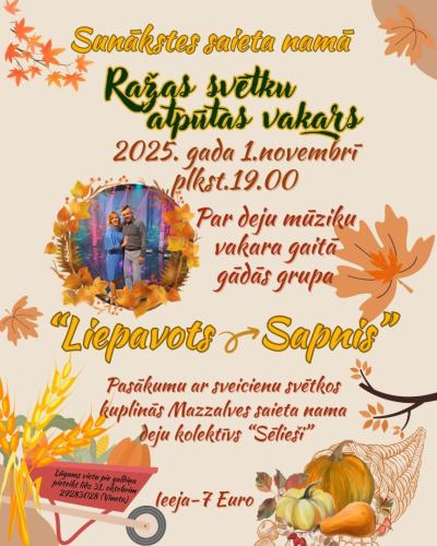 “Ražas svētku atpūtas vakars”