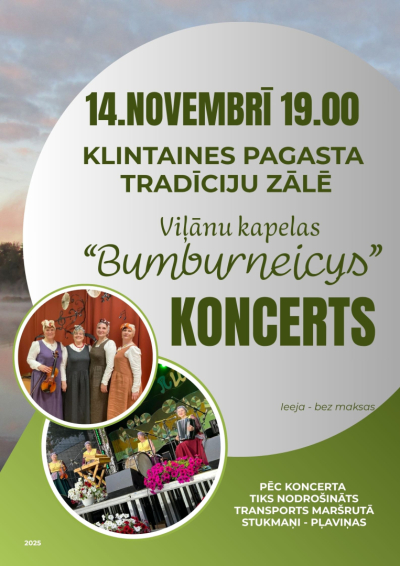 Viļānu kapelas “Bumburneicys” koncerts