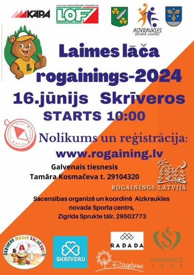 Laimes lāča rogainings 2024