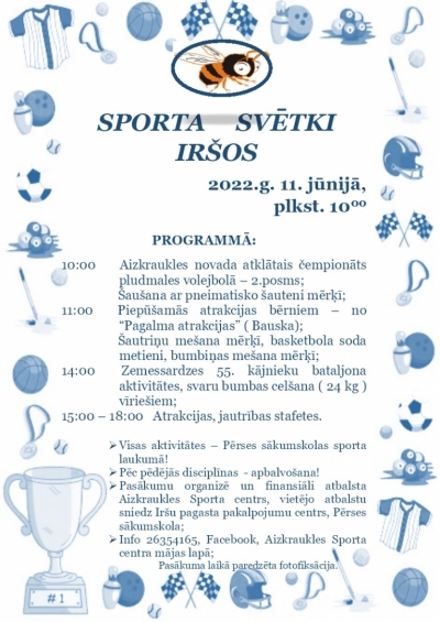 Irši sporta svetki
