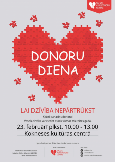 donoru diena koknese