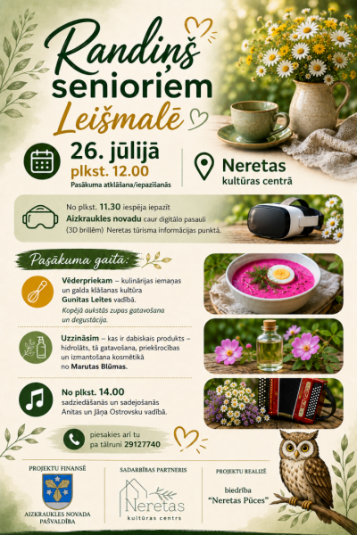 Randiņš senioriem Leišmalē