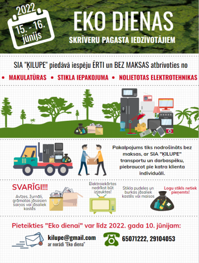 Eko dienas skrīveros