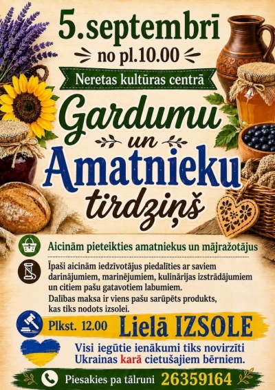 Gardumu un Amatnieku tirdziņš Neretā