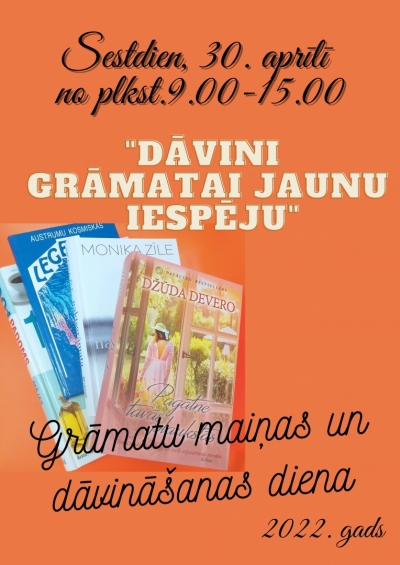 grāmatu maiņas dienas afiša