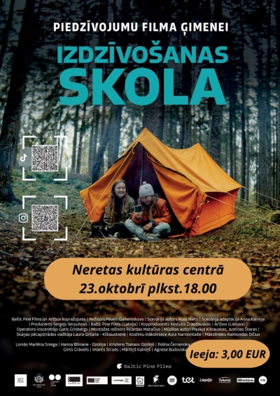 Piedzīvojumu filma ģimenei “Izdzīvošanas skola”