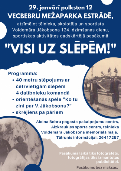 Visi uz slēpēm!