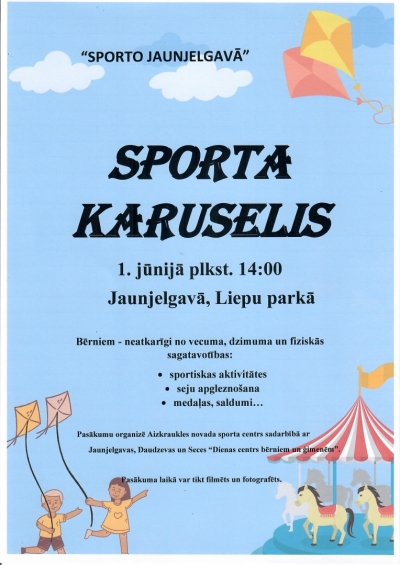 Sporta karuselis bērniem