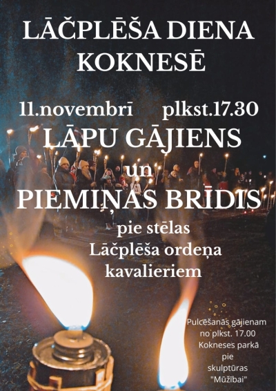 Lāčplēša diena Koknesē