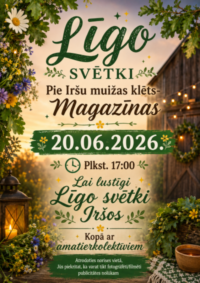 Līgo svētki Iršos kopā ar amatierkolektīviem