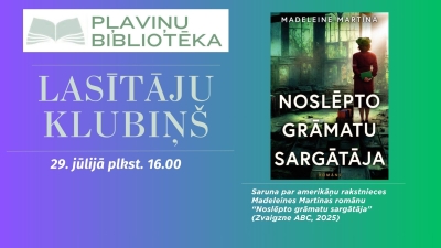 Tikšanās Lasītāju klubiņā Pļaviņās