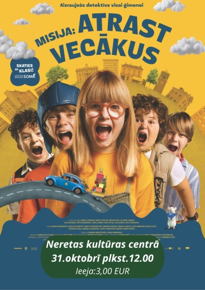 Aizraujošs detektīvs visai ģimenei “Misija: atrast vecākus”