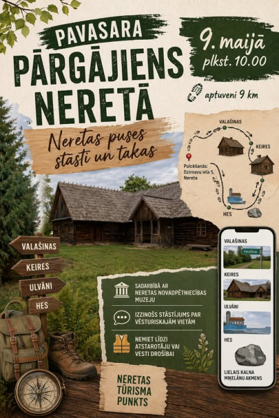 pargajiens neretā