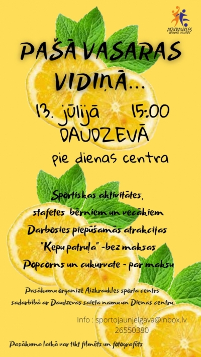 Pašā vasaras vidiņā 2