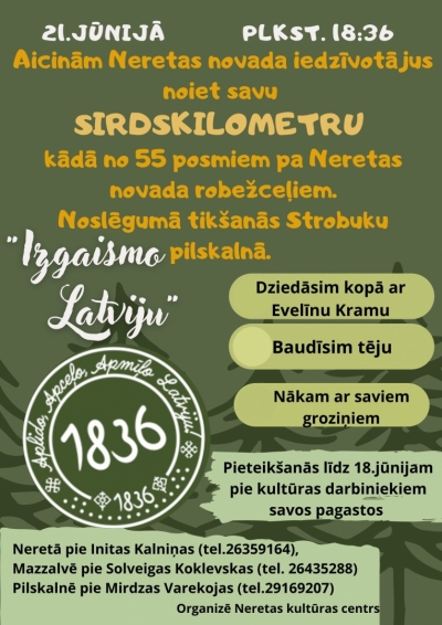 Izgaismo Latviju