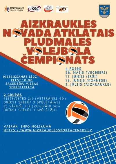 Afiša volejbols