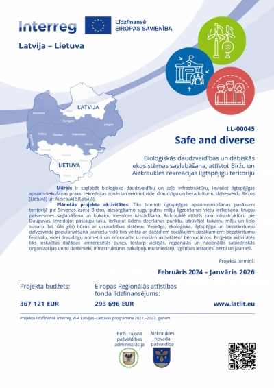 Projekts "Safe and diverse"