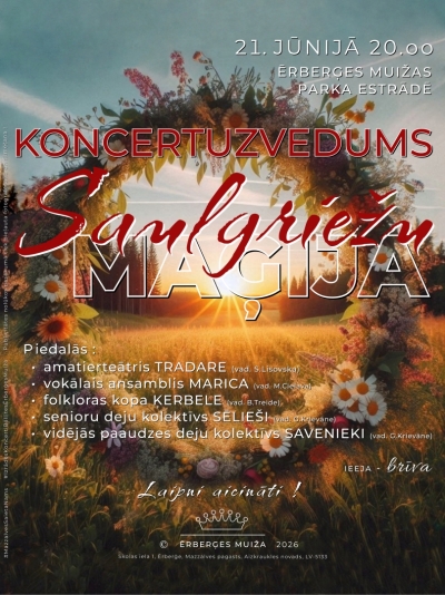 Koncertuzvedums "Saulgriežu maģija"