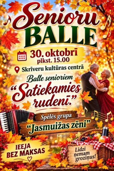 Senioru balle “Satiekamies rudenī”
