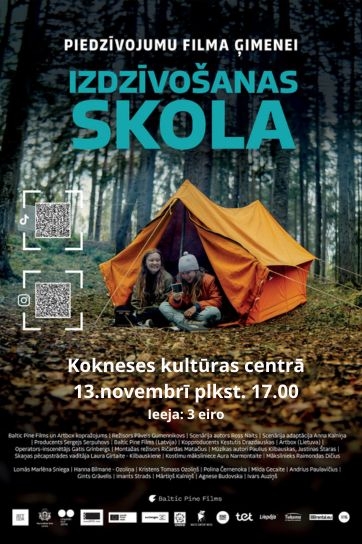 Piedzīvojumu filma ģimenei “Izdzīvošanas skola”