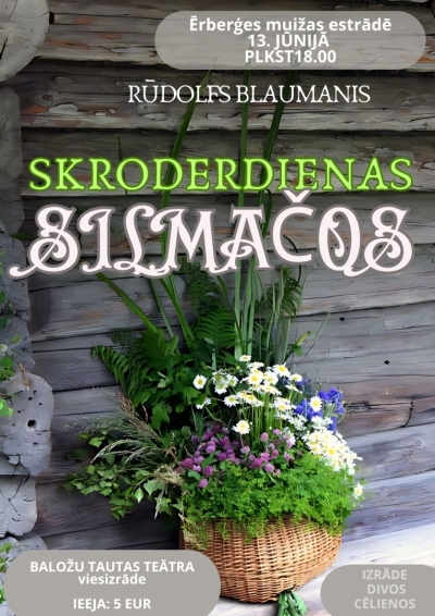 Baložu Tautas teātra viesizrāde "Skroderdienas Silmačos"