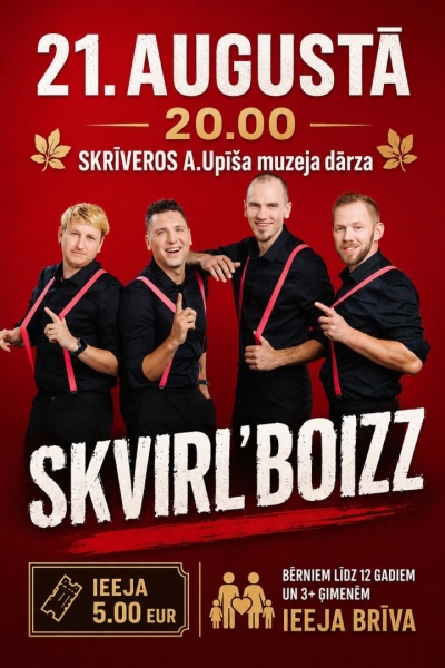 Grupas "Skvirl boizz" koncerts 