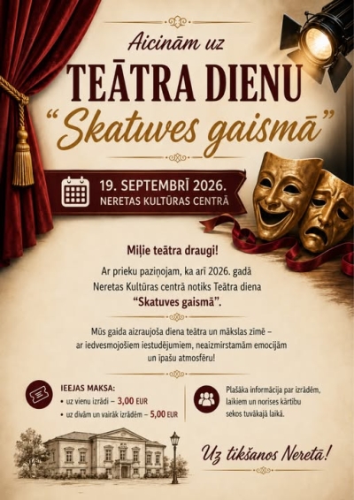 Teātra diena ''Skatuves gaismā''