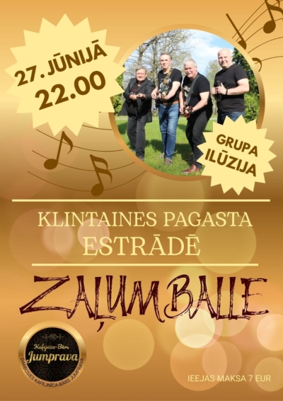 Zaļumballe ar grupu “Ilūzija”