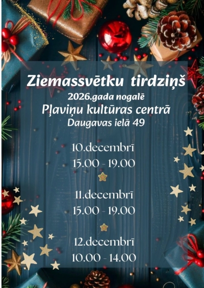 Tirdziņš Pļaviņu kultūras centrā 