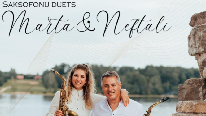 Saksofonu dueta "Marta & Neftali" koncerts