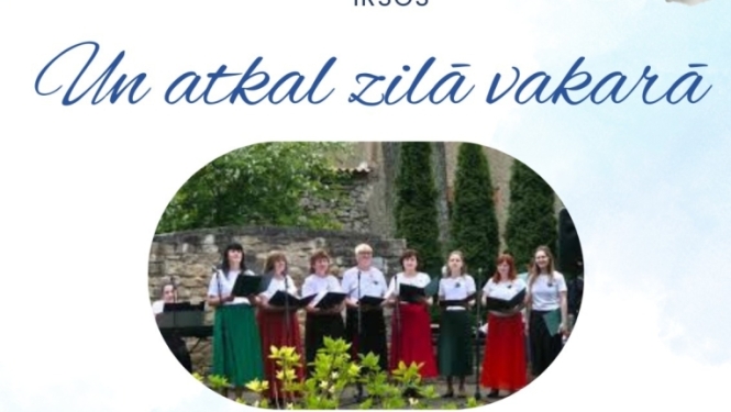 Ansambļu dziedāšanas svētki Iršos “Un atkal zilā vakarā”