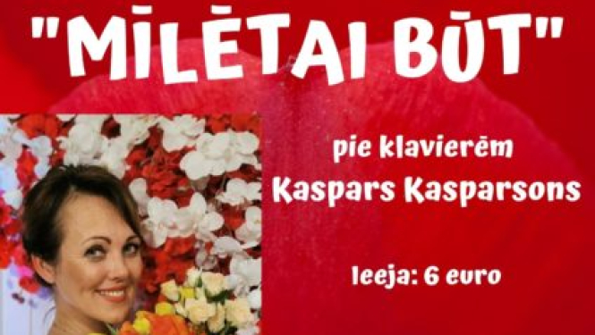 Santas Kasparsones koncerts “Mīlētai būt”