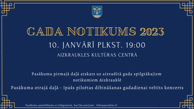 Gada notikums
