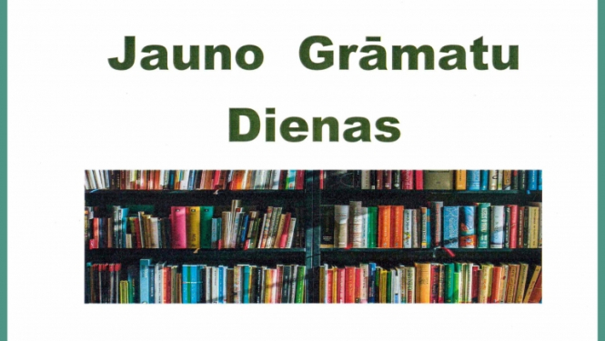 Jauno grāmatu dienas - afiša